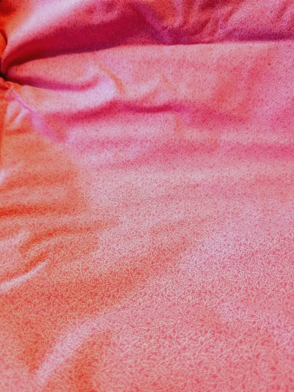 Material Pink Cotton Pink Geometric Design Flowers Fabric 45" x 2 1/2 Yrds C